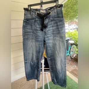 Free People Barrel Jean